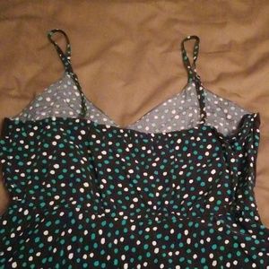 Aeropostale Dresses - Mini Blue and White Polka Dot Dress Aeropostale Dresses - Mini Blue and White Polka Dot Dress